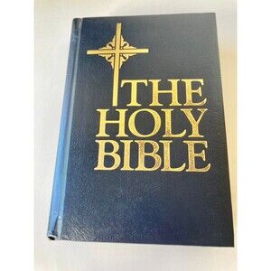 Vintage 1991 New American Holy Bible Catholic Version Hardcover No Writing